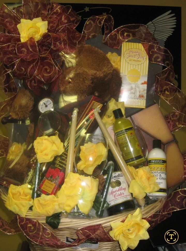 Amazing Grace inspirational gift basket with angel, candle, and keepsakes